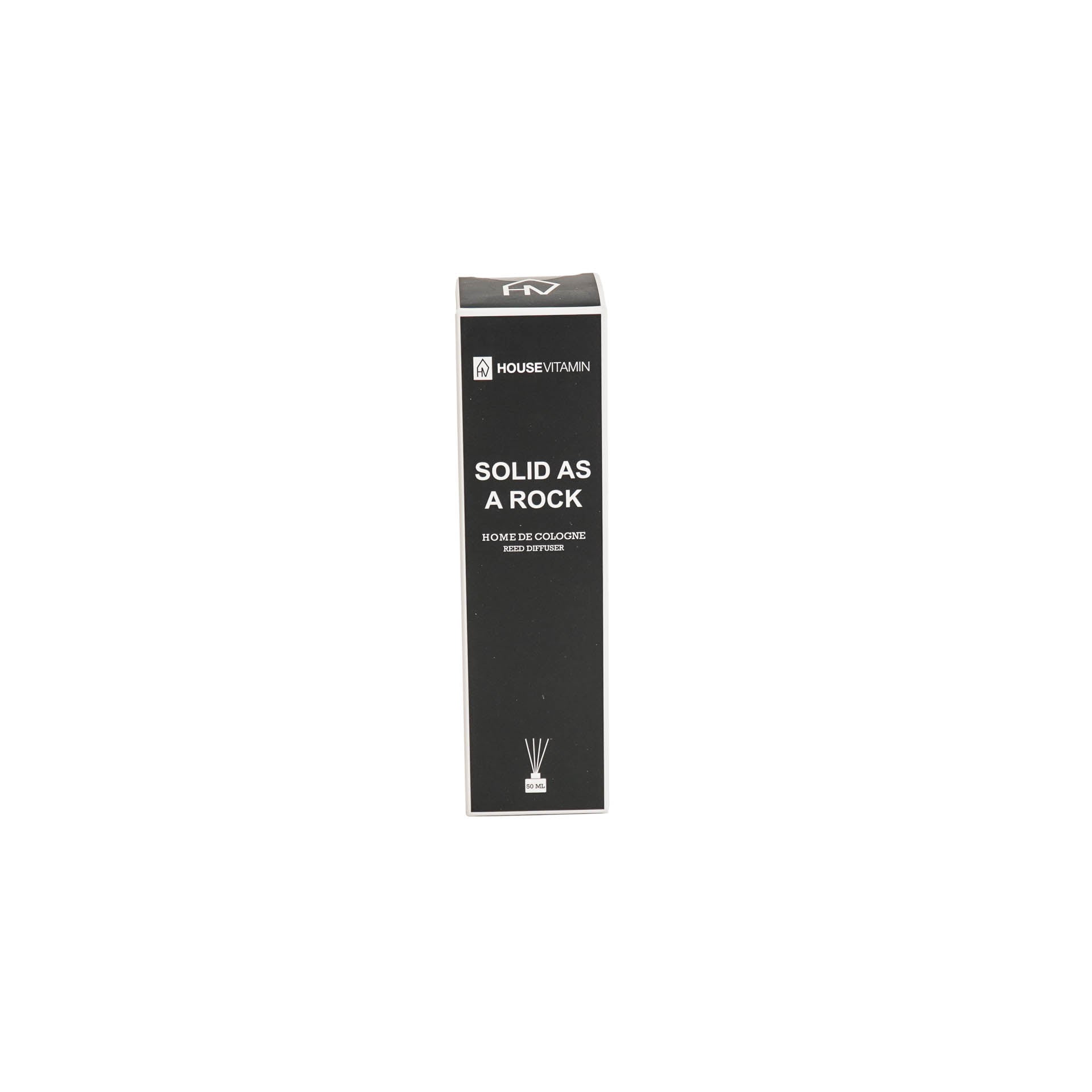HOUSEVITAMIN REED DIFFUSER SOLID AS A ROCK GLAS 30ML