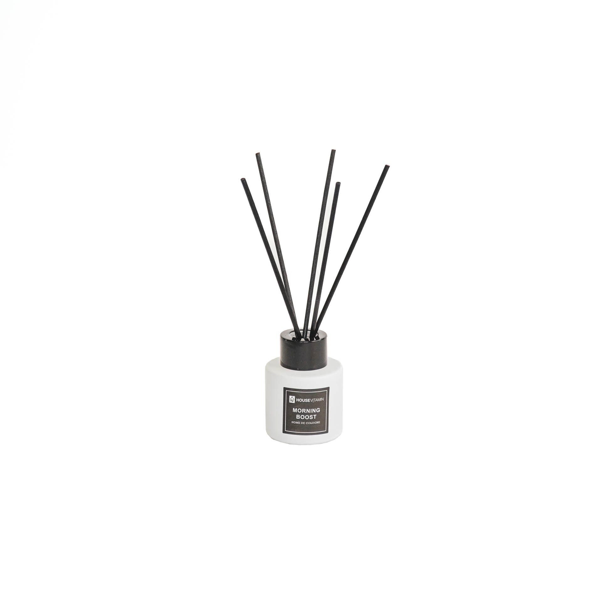 HOUSEVITAMIN REED DIFFUSER GLAS/VEZEL 30ML MORNING BOOST