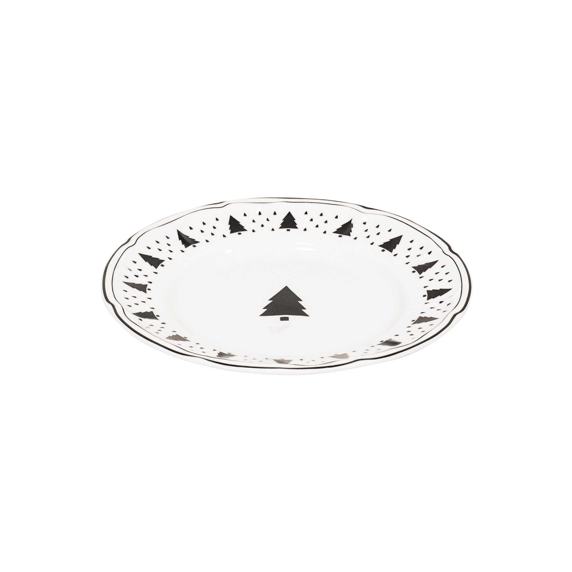 HOUSEVITAMIN KERSTBORD KERSTBOOM NEW BONE CHINA 15 CM