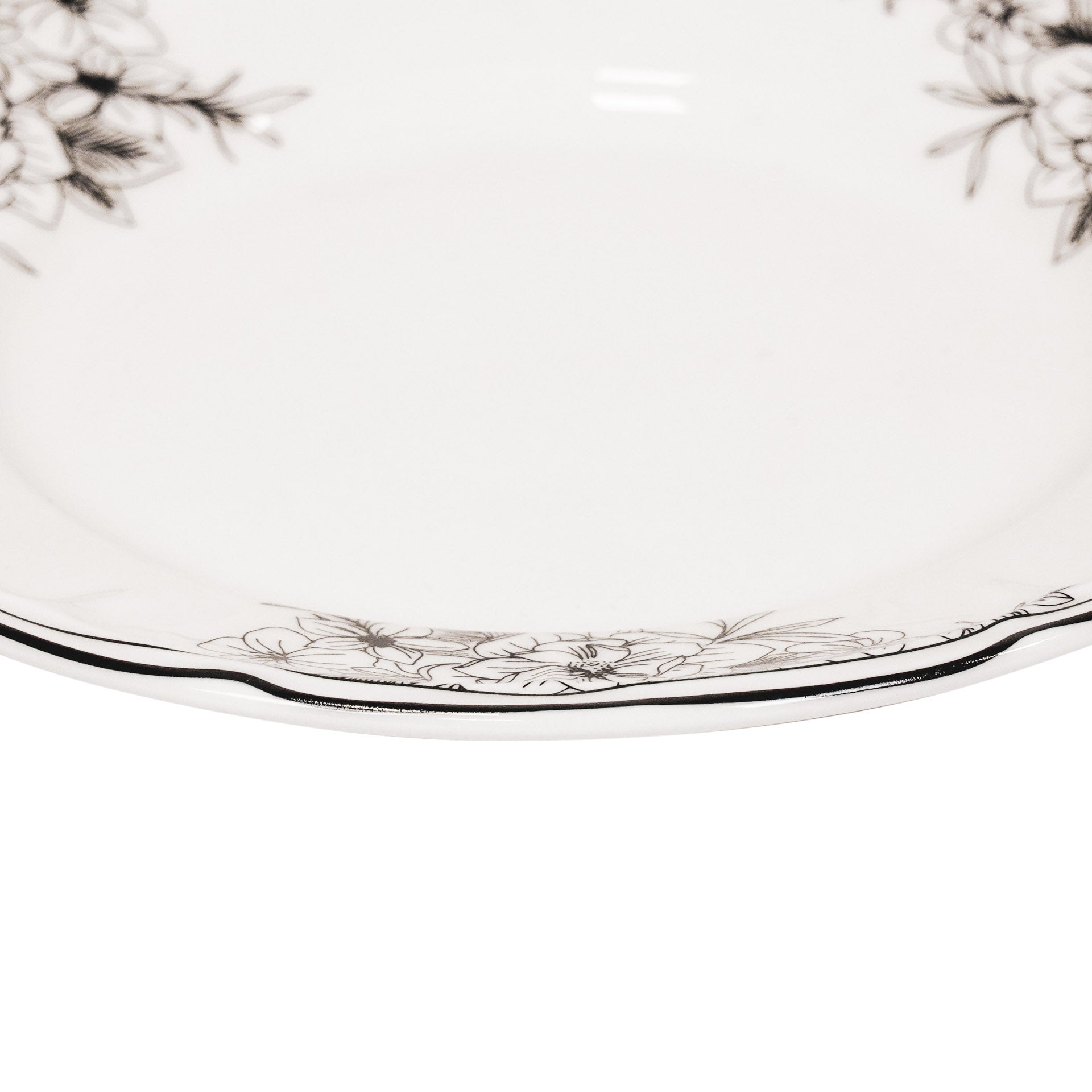 HOUSEVITAMIN BORD LES FLEURS NEW BONE CHINA 15 CM