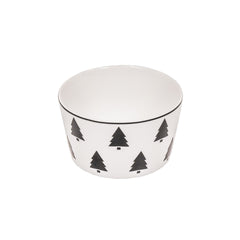 HOUSEVITAMIN KOM XMAS TREE NEW BONE CHINA 9 X 9 X 5 CM