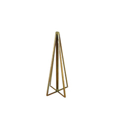 HOUSEVITAMIN DECORATIEVE KERSTBOOM METAAL/GLAS GOUD 15 CM
