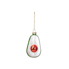 HOUSEVITAMIN KERSTHANGER AVOCADO GLAS GROEN 9,5 CM