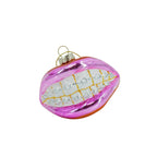 HOUSEVITAMIN KERSTHANGER ARMBAND MET LIPPEN GLAS ROZE 9 CM