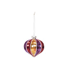 HOUSEVITAMIN KERSTBAL GLAS MULTICOLOR 8 CM