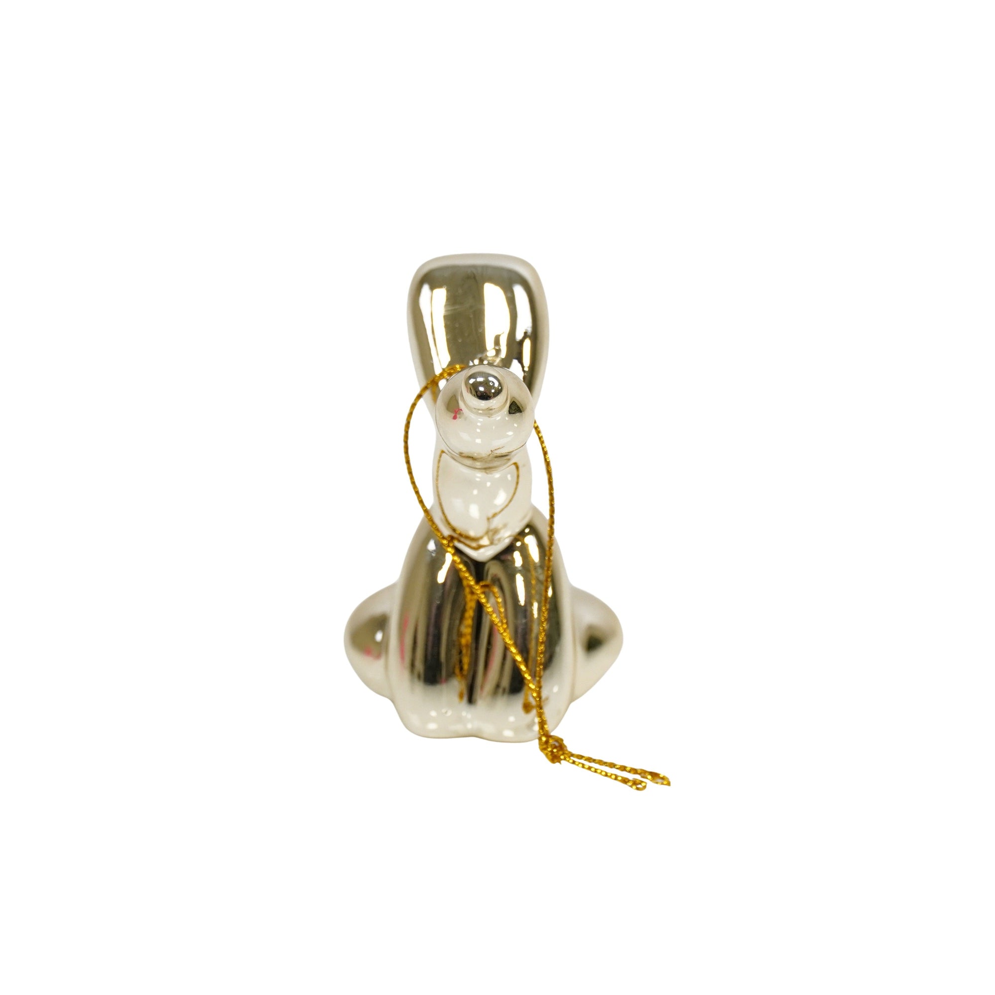 HOUSEVITAMIN KERSTHANGER BALLOON DOG KERAMIEK GOUD 6,5 CM