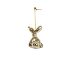 HOUSEVITAMIN KERSTHANGER BALLOON DOG KERAMIEK GOUD 6,5 CM