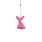HOUSEVITAMIN KERSTHANGER BALLOON DOG KERAMIEK ROZE 6,5 CM