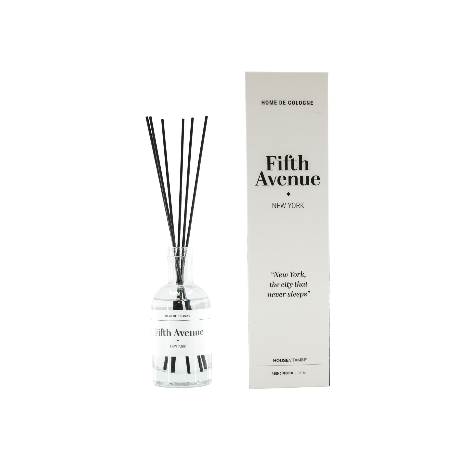 HOUSEVITAMIN REED DIFFUSER FIFTH AVENUE NEW YORK HOUTGEUR 500ML