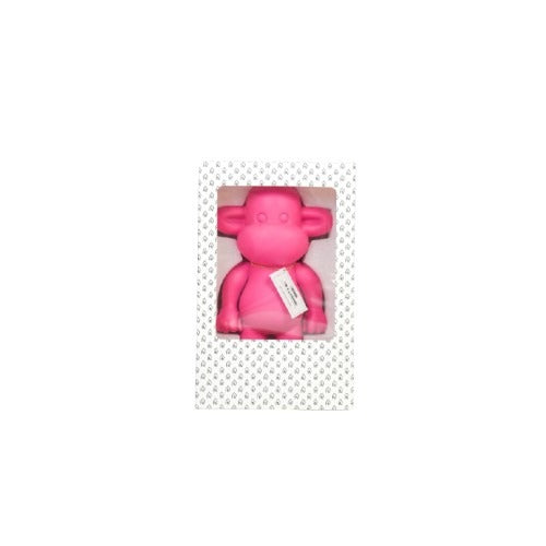 HOUSEVITAMIN BEELD THE LEGEND AAP POLYRESIN ROZE 35 CM