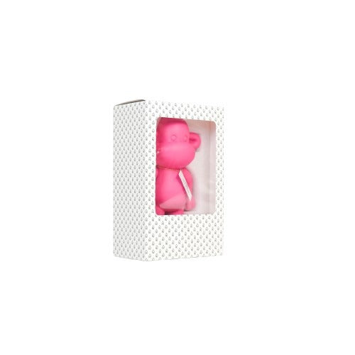 HOUSEVITAMIN BEELD THE LEGEND AAP POLYRESIN ROZE 35 CM