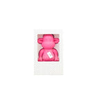 HOUSEVITAMIN BEELD THE LEGEND AAP POLYRESIN ROZE 35 CM