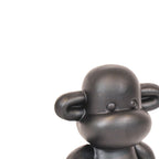 HOUSEVITAMIN APENBEELD THE LEGEND POLYRESIN ZWART 19 CM