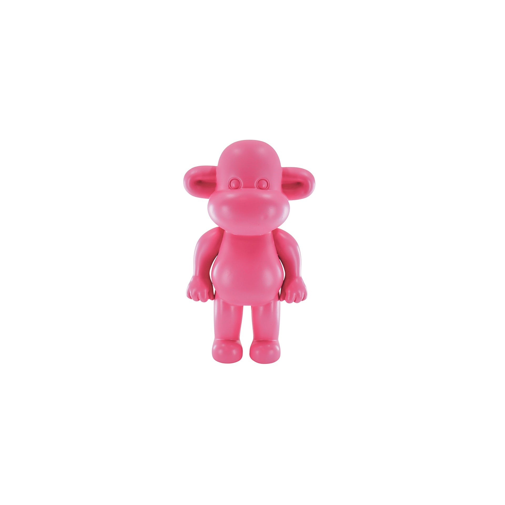 HOUSEVITAMIN APENBEELD THE LEGEND POLYRESIN ROZE 19 CM