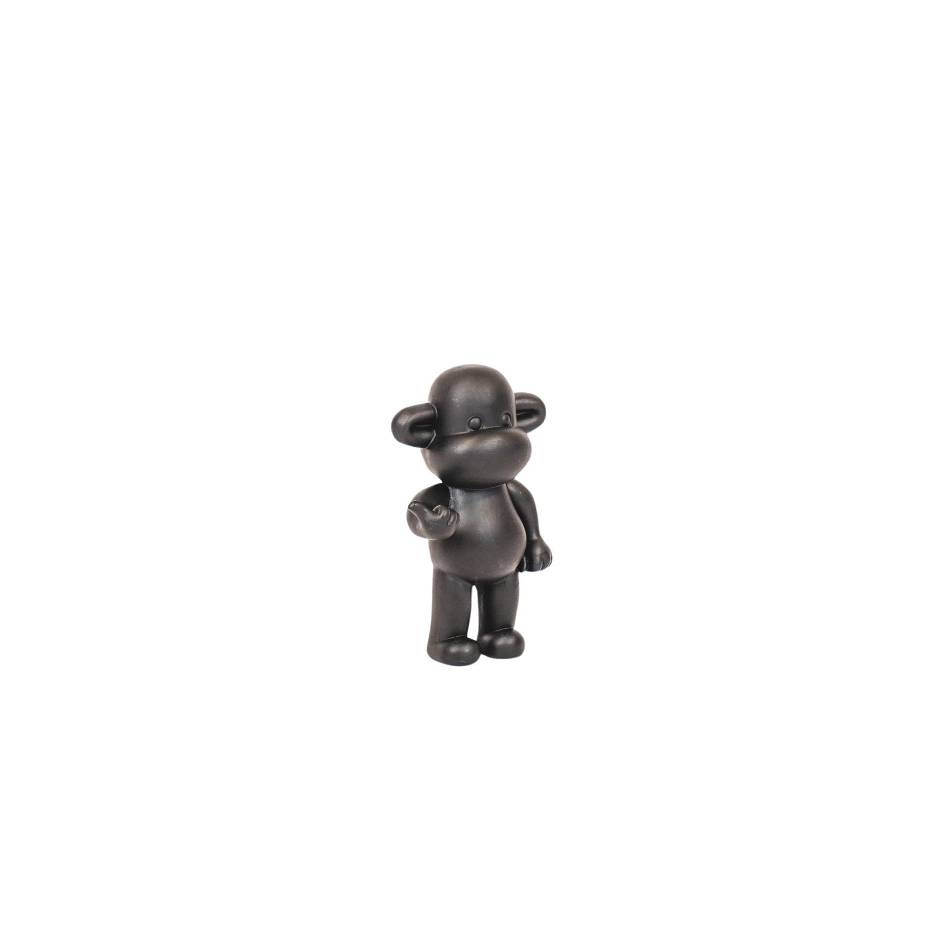 HOUSEVITAMIN APENBEELD THE LEGEND HANG LOOSE POLYRESIN ZWART 19 CM