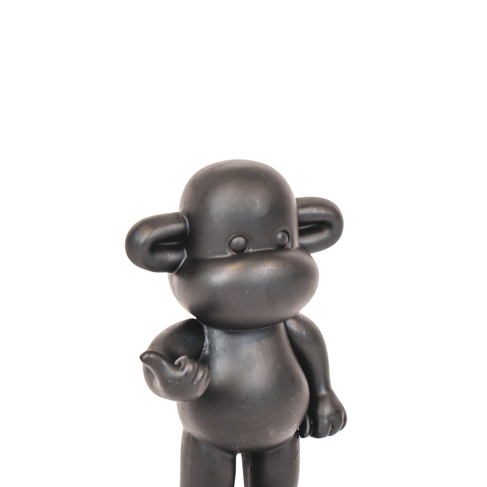 HOUSEVITAMIN APENBEELD THE LEGEND HANG LOOSE POLYRESIN ZWART 19 CM