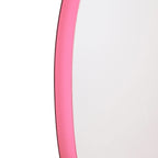 HOUSEVITAMIN RONDE WANDSPIEGEL METAAL ROZE Ø60 CM