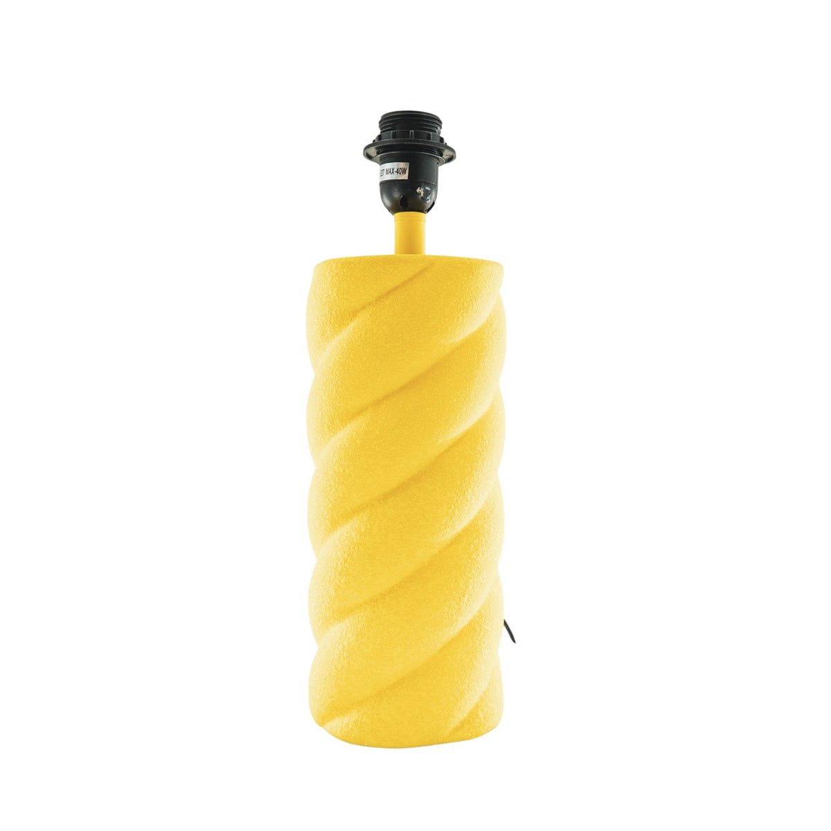 HOUSEVITAMIN TAFELLAMP KERAMIEK NEON GEEL E27 28 CM
