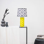 HOUSEVITAMIN TAFELLAMP KERAMIEK NEON GEEL E27 28 CM