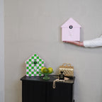HOUSEVITAMIN KOEKOEKSKLOK KUNSTSTOF LICHTROZE 27 CM