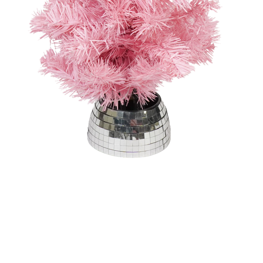 HOUSEVITAMIN DECORATIEVE KERSTBOOM LED POLYSTYREEN ROZE 50 CM