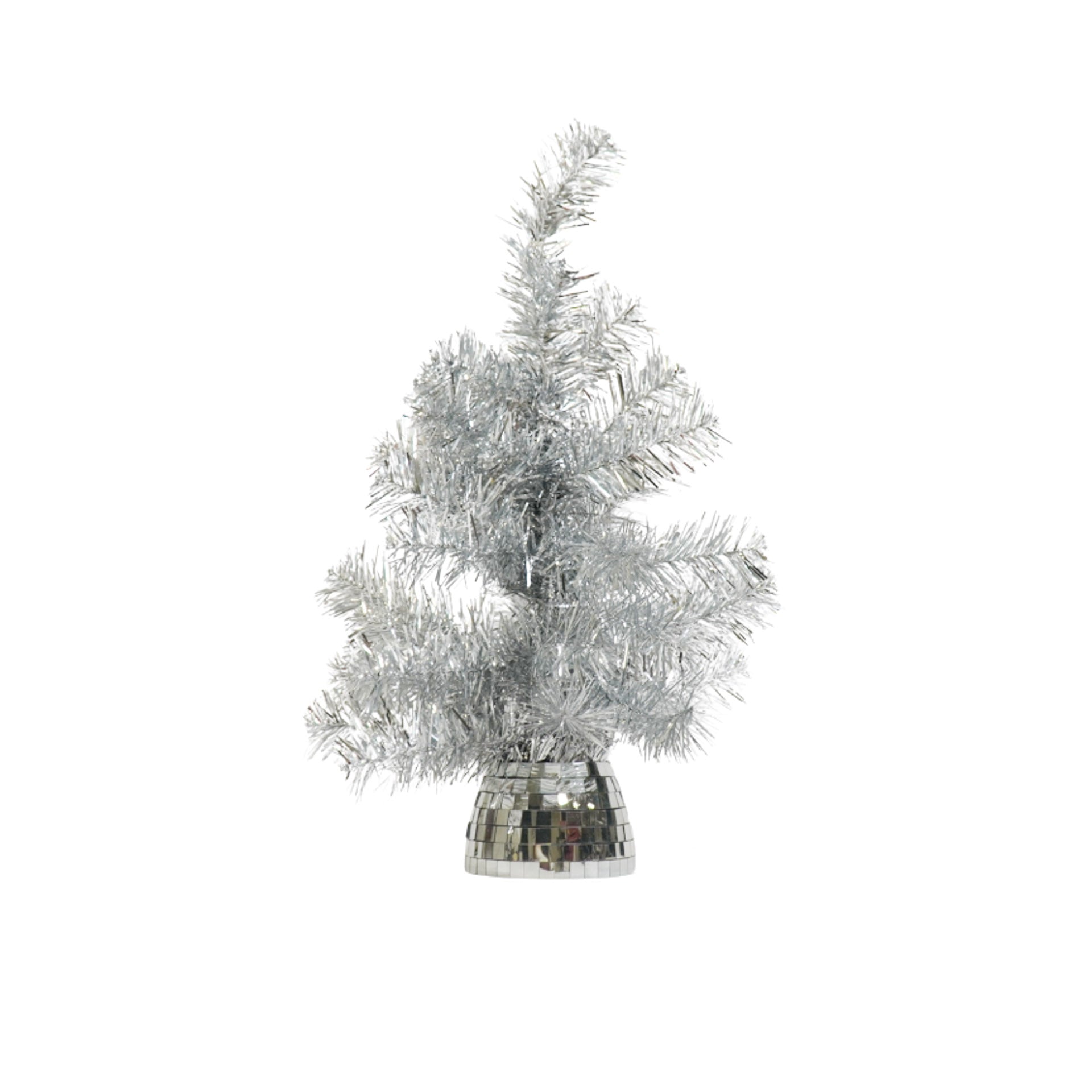 HOUSEVITAMIN DECORATIEVE KERSTBOOM LED POLYSTYREEN ZILVER 50 CM