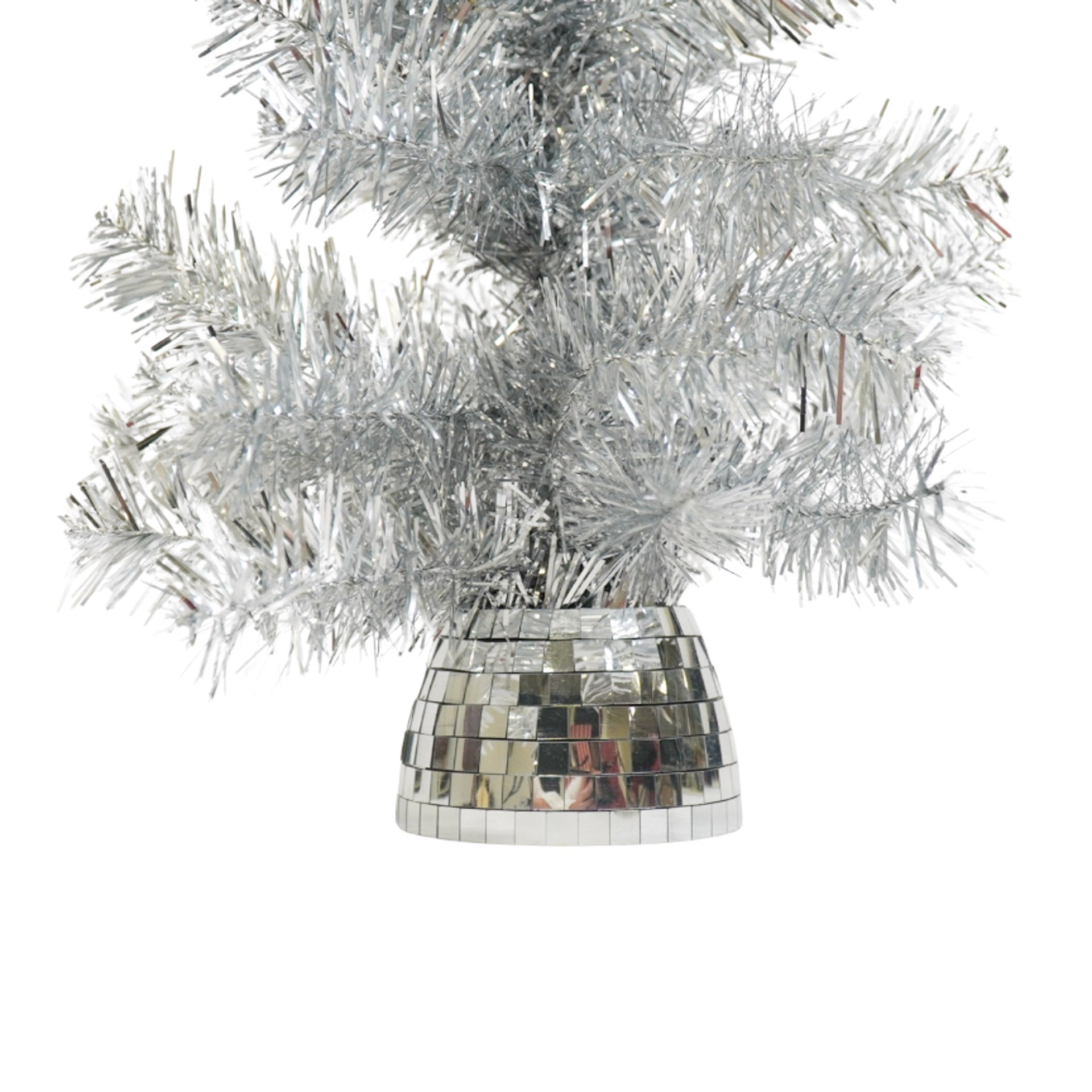 HOUSEVITAMIN DECORATIEVE KERSTBOOM LED POLYSTYREEN ZILVER 50 CM