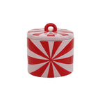 HOUSEVITAMIN DECORATIEVE POT SWIRL DOLOMIET ROOD/ROZE 11,5 CM