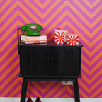 HOUSEVITAMIN DECORATIEVE POT SWIRL DOLOMIET ROOD/ROZE 11,5 CM