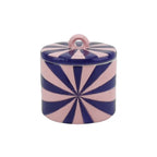 HOUSEVITAMIN DECORATIEVE POT SWIRL DOLOMIET BLAUW/ROZE 11,5 CM