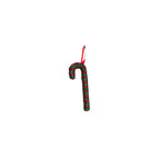 HOUSEVITAMIN DECORATIEVE ZUURSTOK FOAM GROEN/ROOD 21 CM