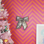 HOUSEVITAMIN DECORATIEVE STRIK STOF WIT 32 X 40 CM
