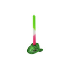 HOUSEVITAMIN KANDELAAR COWBOYHOED KERAMIEK GROEN 13,5 CM