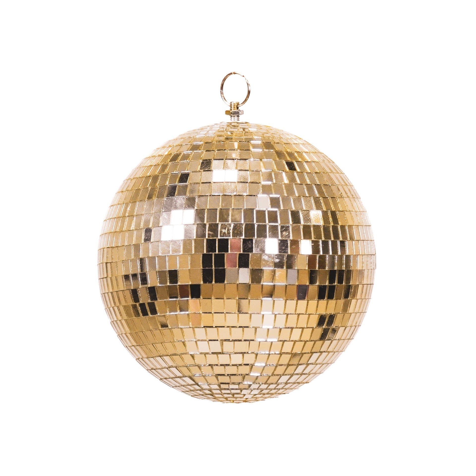 HOUSEVITAMIN KERSTHANGER DISCOBAL FOAM/GLAS GOUD 30 CM