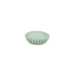 HOUSEVITAMIN DECORATIEVE SCHAAL PLEATED KERAMIEK MINT 15 CM
