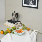 HOUSEVITAMIN DECORATIEVE SCHAAL PLEATED KERAMIEK MINT 15 CM