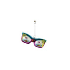 HOUSEVITAMIN KERSTHANGER DISCO ZONNEBRIL GLAS MULTICOLOR 13,5 CM