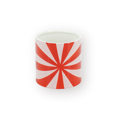 HOUSEVITAMIN BLOEMPOT SWIRL DOLOMIET ROOD/ROZE 13 CM
