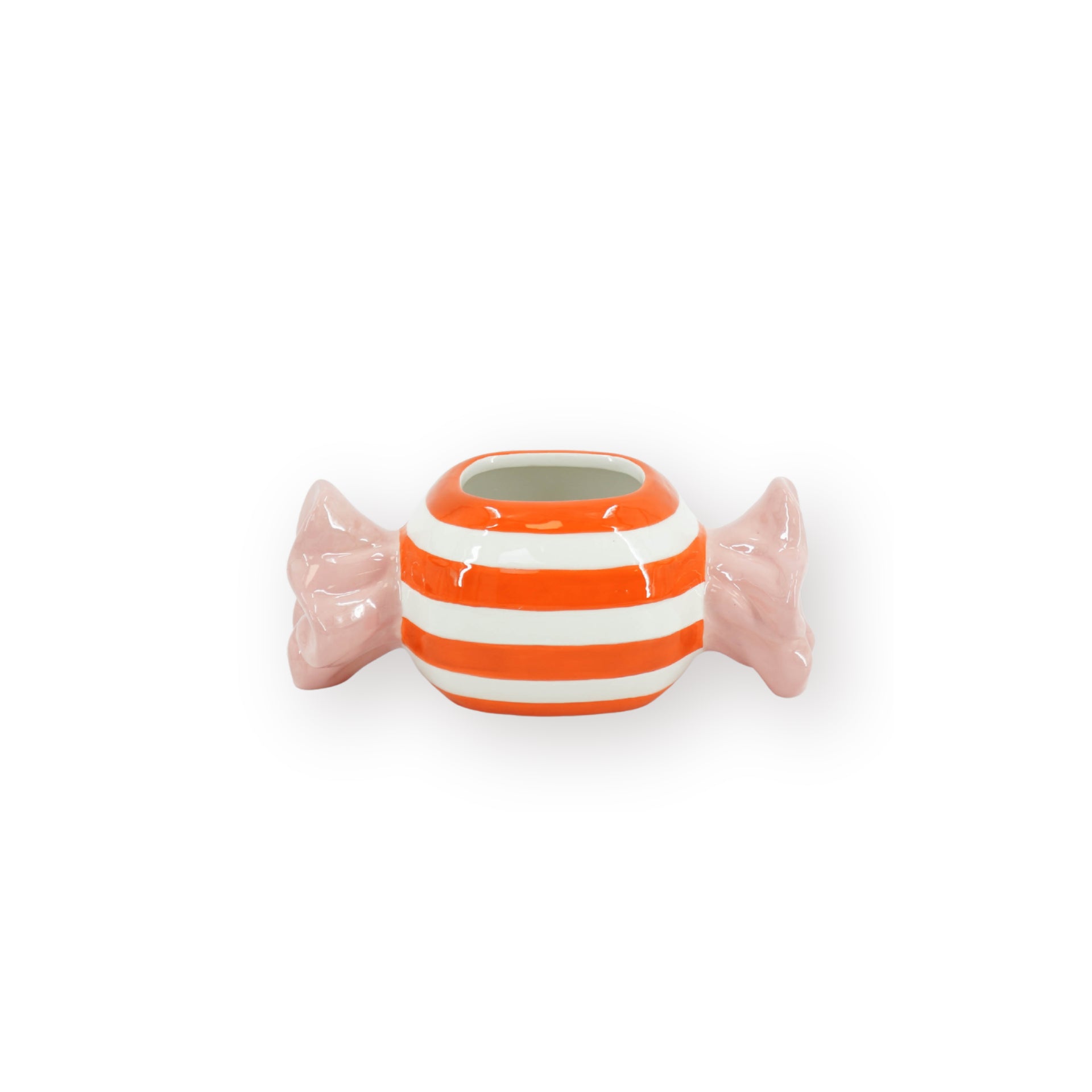 HOUSEVITAMIN BLOEMPOT TOFFEE CANDY DOLOMIET ORANJE/ROZE 12,5 CM