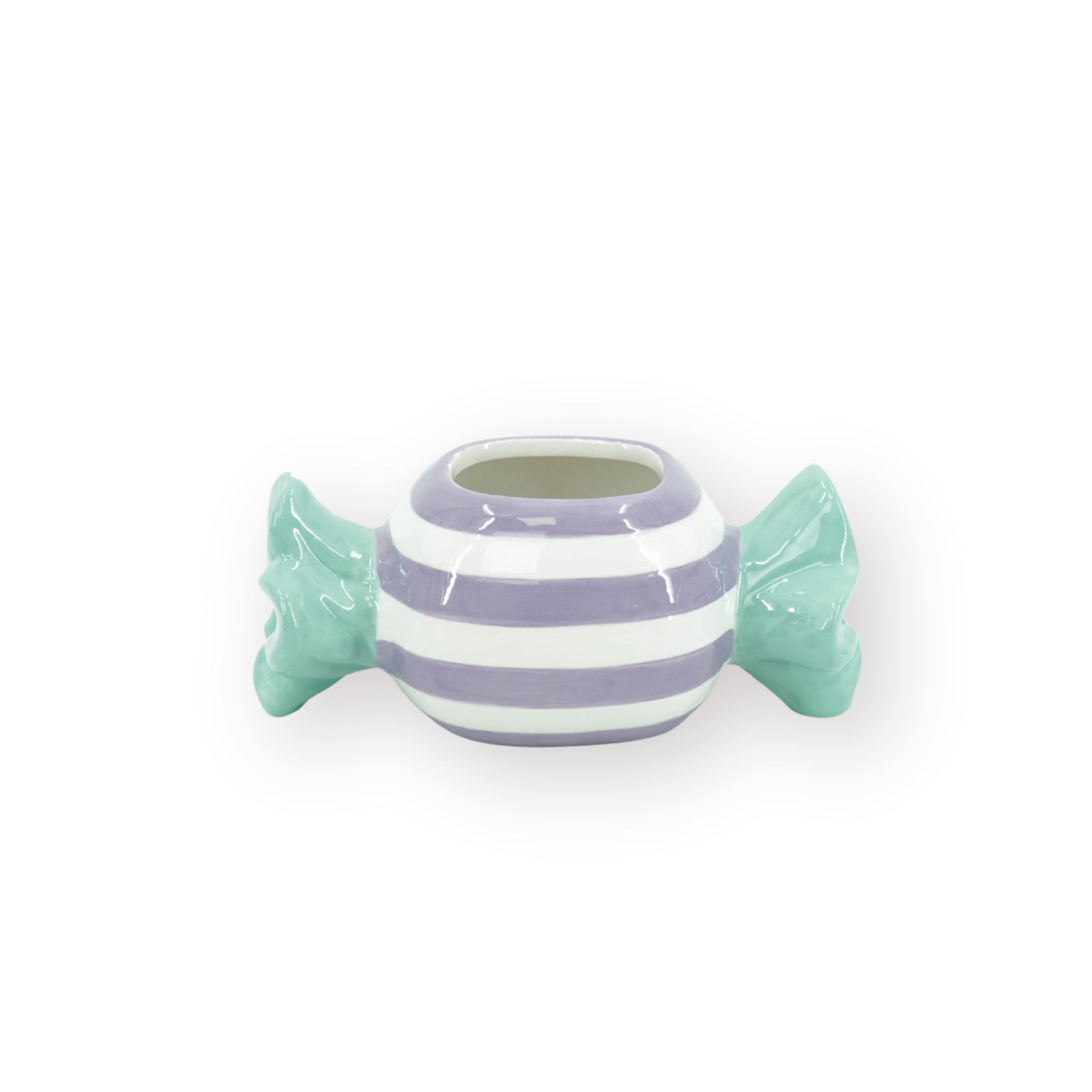 HOUSEVITAMIN BLOEMPOT TOFFEE CANDY DOLOMIET MINT/LILA 16,8 CM