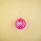 HOUSEVITAMIN KERSTBAL KUNSTSTOF ROZE 15 CM