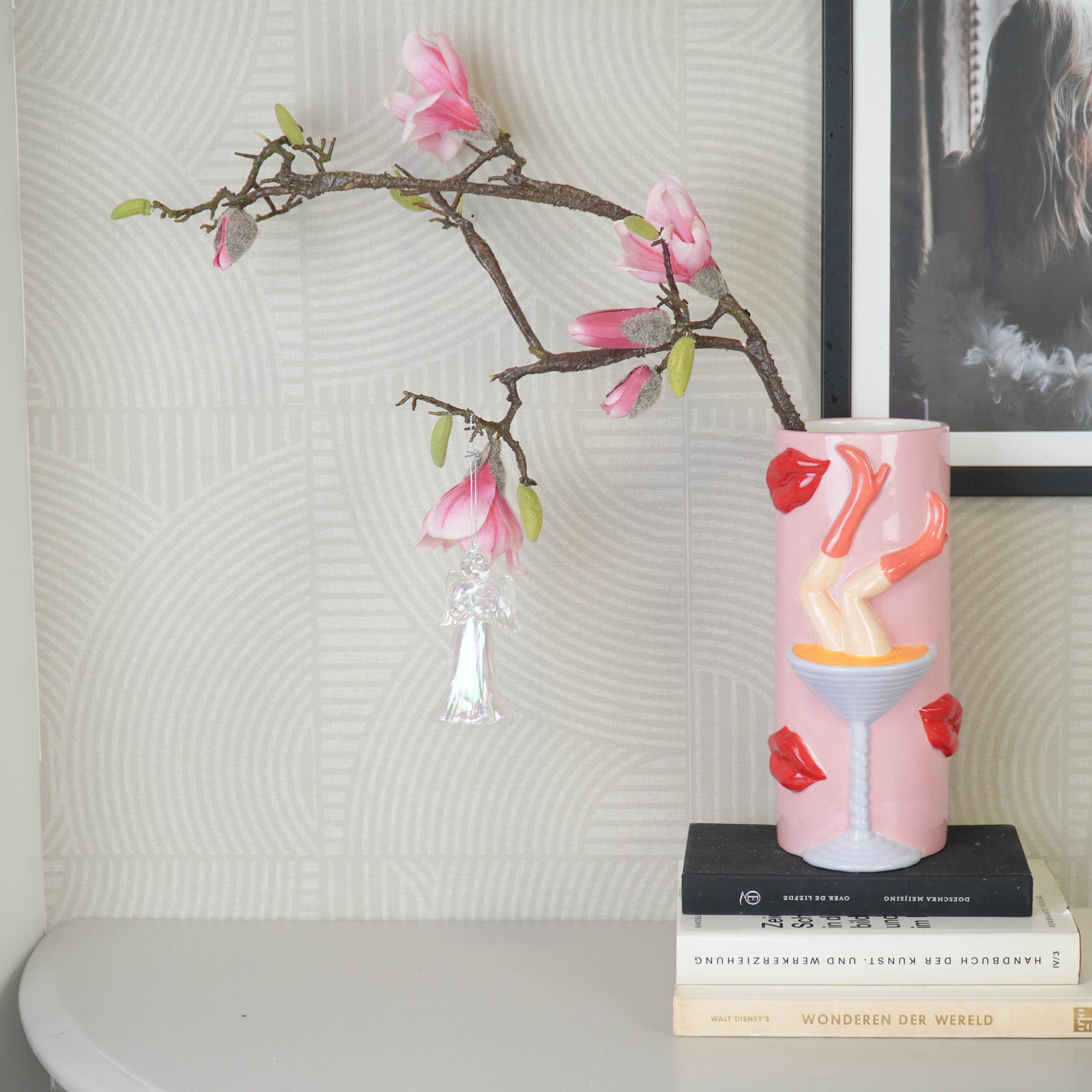 HOUSEVITAMIN DECORATIEVE ENGEL KUNSTSTOF TRANSPARANT 11 CM