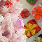 HOUSEVITAMIN DECORATIEVE ENGEL KUNSTSTOF ROZE 11 CM