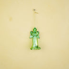 HOUSEVITAMIN DECORATIEVE ENGEL KUNSTSTOF GROEN 11 CM
