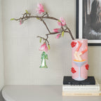 HOUSEVITAMIN DECORATIEVE ENGEL KUNSTSTOF GROEN 11 CM