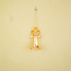 HOUSEVITAMIN DECORATIEF ENGELORNAMENT KUNSTSTOF GEEL 11 CM