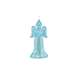 HOUSEVITAMIN DECORATIEVE ENGEL KUNSTSTOF BLAUW 11 CM