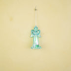 HOUSEVITAMIN DECORATIEVE ENGEL KUNSTSTOF BLAUW 11 CM