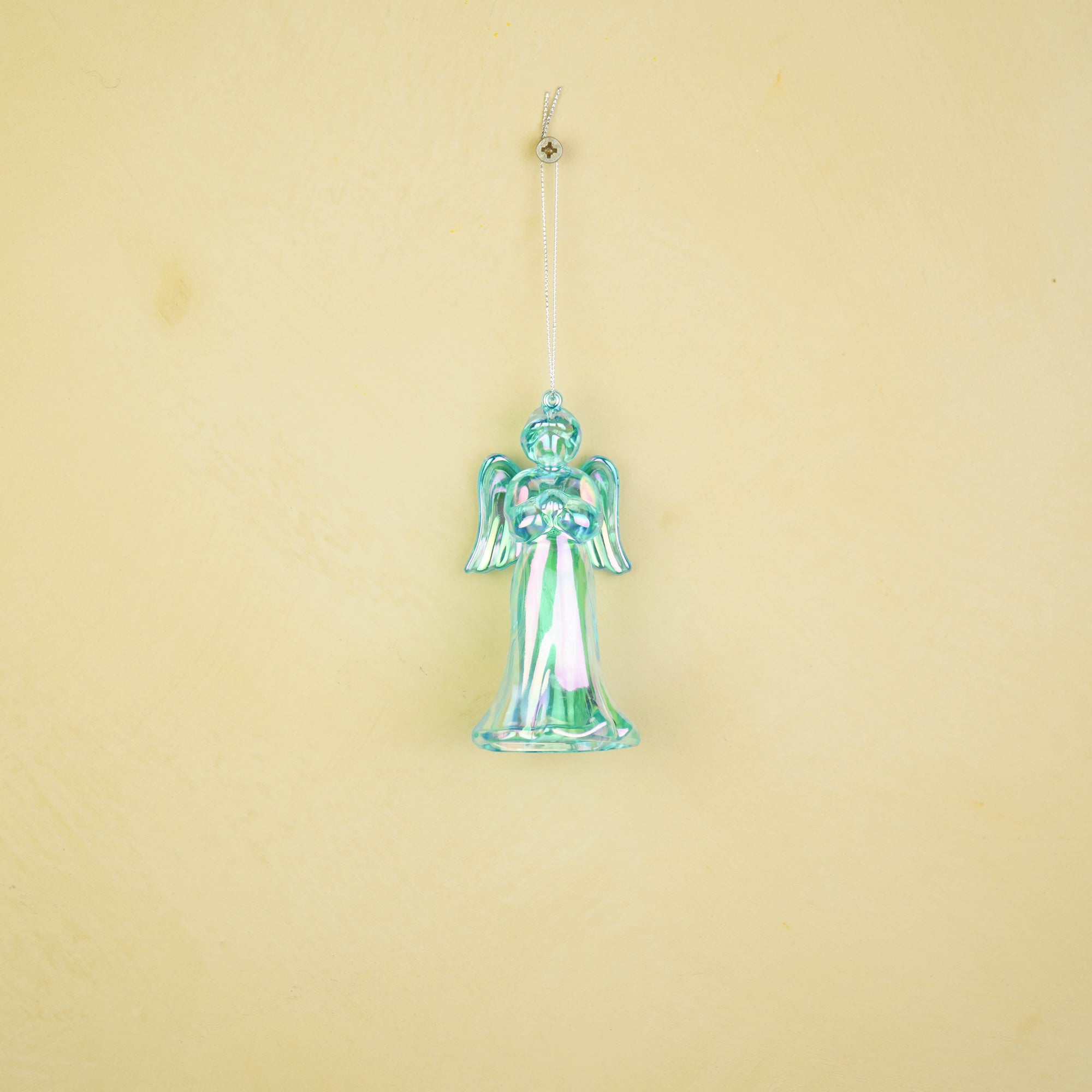 HOUSEVITAMIN DECORATIEVE ENGEL KUNSTSTOF BLAUW 11 CM