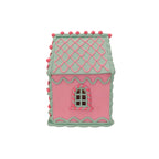 HOUSEVITAMIN LED SNOEPHUISJE POLYRESIN ROZE 13 × 13 × 18,5 CM